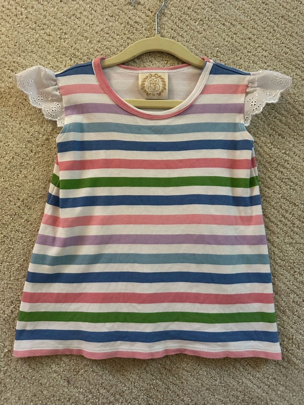 TBBC flutter sleeve top